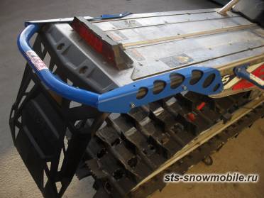 Задний бампер "Бумеранг" для Polaris RMK 155" артикул STSЗБп014