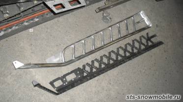 Подножки на легендарный Arctic Cat М-8 артикул STSПСк003