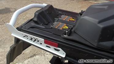 Задний бампер на снегоход Polaris AXYS 163\