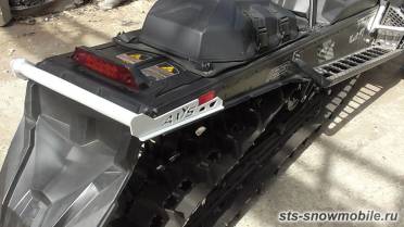 Задний бампер на снегоход Polaris AXYS 163\