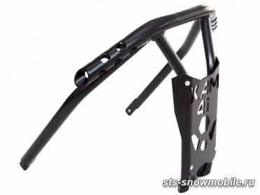 Передний бампер усиленный на Ski-Doo Summit (толстостенная труба АМГ5) артикул STSПБс019