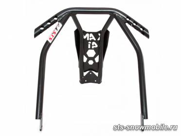 Передний бампер усиленный на Ski-Doo Summit (толстостенная труба АМГ5) артикул STSПБс019