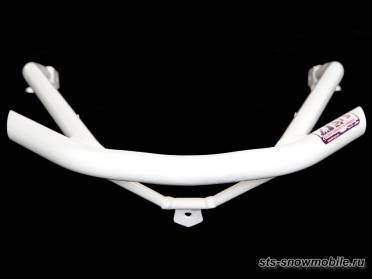 Передний бампер на Polaris Axys  (толстостенная труба АМГ5) артикул STSПБп012