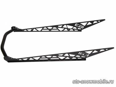 Задний бампер на Polaris RMK 163” артикул STSЗБп010