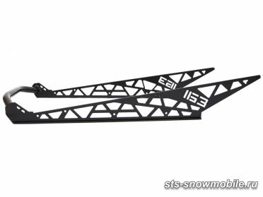 Задний бампер на Polaris RMK 163” артикул STSЗБп010