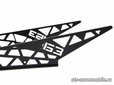 Задний бампер на Polaris RMK 163” артикул STSЗБп010