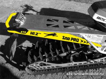 Задний бампер на Arctic Cat M800 с длинной трака 162\
