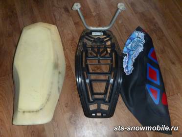 Перетяжка сидений снегоходов