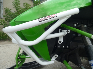 Передний бампер на  Arctic Cat (толстостенная труба АМГ5) артикул STSПБк005