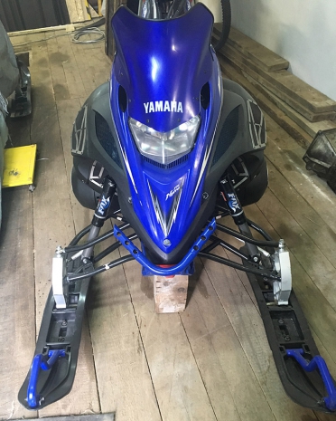 Отзыв на рычаги на Yamaha Nytro МТХ