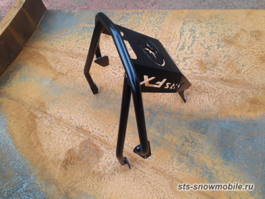 Новинка. Усиленный бампер для Polaris AXYS. (толстостенная труба АМГ5) артикул STSПБп008