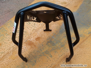 Новинка. Усиленный бампер для Polaris AXYS. (толстостенная труба АМГ5) артикул STSПБп008