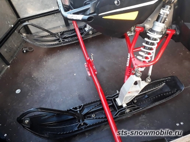 Крепления для быстрой фиксации снегохода в телеге. артикул STSАСу017