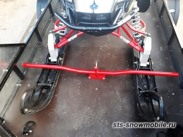 Крепления для быстрой фиксации снегохода в телеге. артикул STSАСу017