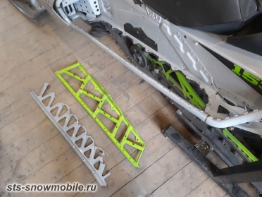 Новые подножки для Arctic Cat Hard Core Evo, 18 мод.год артикул STSПСк001