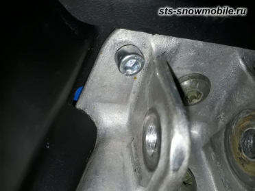 Передний бампер на снегоход Polaris Axys, усиленный, новый.  (толстостенная труба АМГ5) артикул STSПБп006