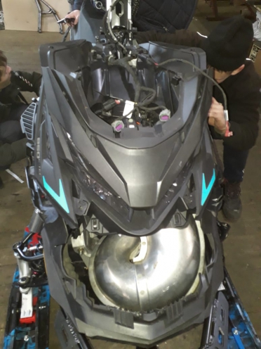 Рулевая колонка для снегохода Ski-Doo Summit 850 и Boondocker Lynx . Артикул KS850. артикул STSАСс011