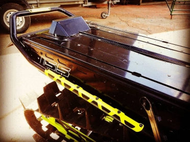 Задний бампер для снегоходов Polaris Axys и Polaris Pro-Ride. артикул STSЗБп006