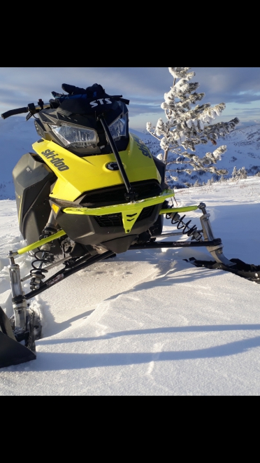 Передний усиленный бампер для Summit G4 и BRP Lynx BoonDocker \