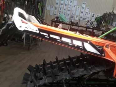 Новинка!!! Задний бампер Polaris Axys 155" разборный артикул STSЗБп005