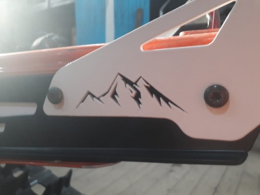 Новинка!!! Задний бампер Polaris Axys 155\