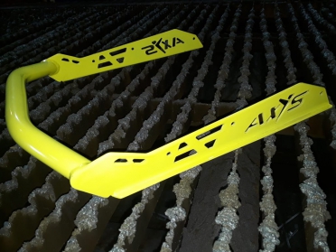 Новый бампер для снегохода Axys 155 артикул STSЗБп004