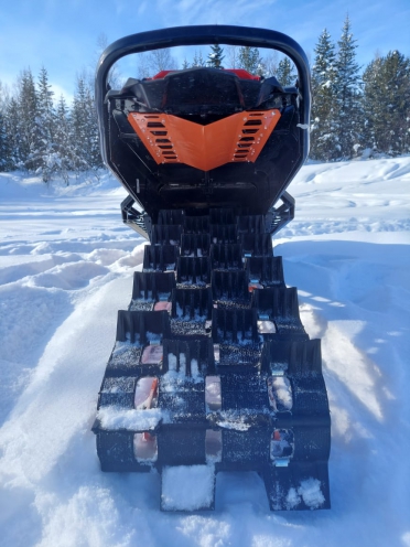 Усиление туннеля снегохода матрикс. артикул STSАС029