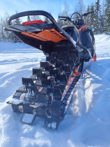 Усиление туннеля снегохода матрикс. артикул STSАС029