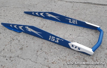 Задний бампер на  Arctic Cat 153” артикул STSЗБк022