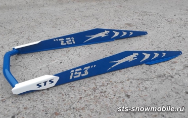 Задний бампер на  Arctic Cat 153” артикул STSЗБк022