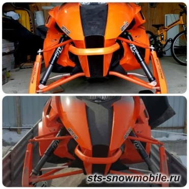 Укороченные рычаги на линейку горников Arctic Cat М8000 артикул STSППк034