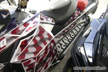 Подножки на снегоходы Ski-doo REV XP, XM, Freeride артикул STSПСс009