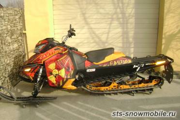 Подножки на снегоходы Ski-doo, зауженные, улучшенная геометрия артикул STSПСс007