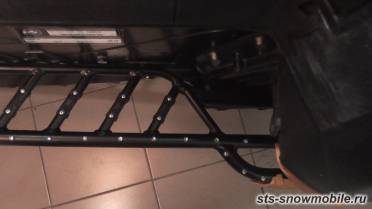 Подножки на снегоходы Ski-doo, зауженные, улучшенная геометрия артикул STSПСс007