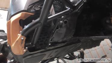 Подножки на снегоходы Ski-doo, зауженные, улучшенная геометрия артикул STSПСс007