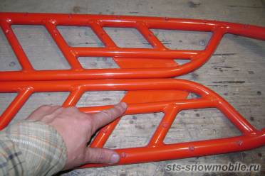 Подножки для снегохода Polaris RMK 144\