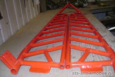 Подножки для снегохода Polaris RMK 144\