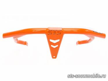 Бампер на Ski-Doo Summit X  850 (толстостенная труба АМГ5) артикул STSПБс018