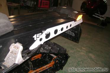 Задний бампер для снегохода Ski-doo артикул STSЗБс018