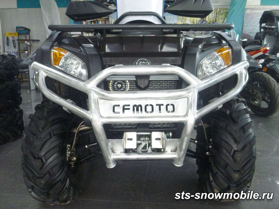 Передний бампер для квадроцикла CFMOTO Х8 артикул STSЗК004