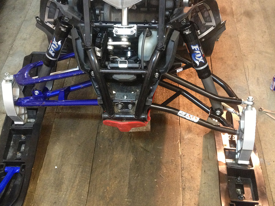 Отзыв на рычаги на Yamaha Nytro МТХ