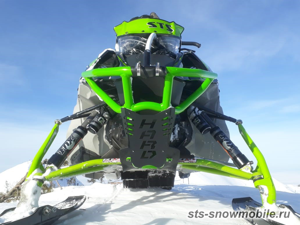Усиленный бампер для Arctic Cat Hardcore Evo и Alfa (толстостенная труба АМГ5) артикул STSПБк004