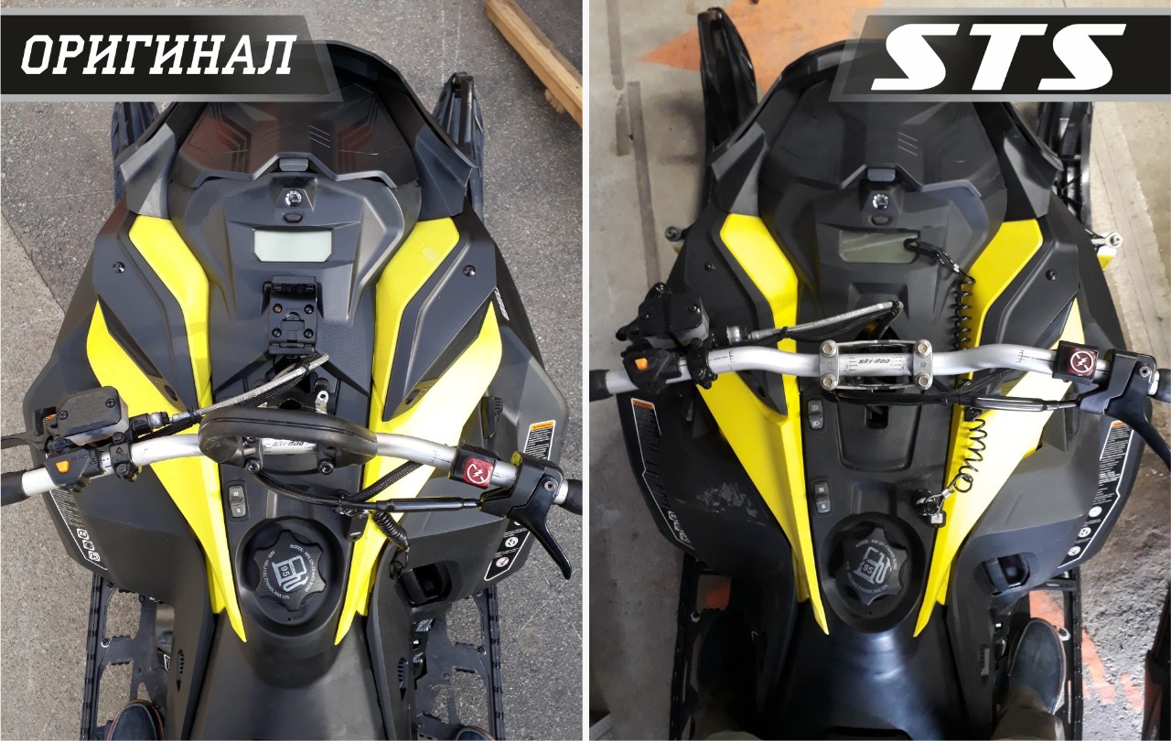 Рулевая колонка для снегохода Ski-Doo Summit 850 и Boondocker Lynx . Артикул KS850. артикул STSАСс011