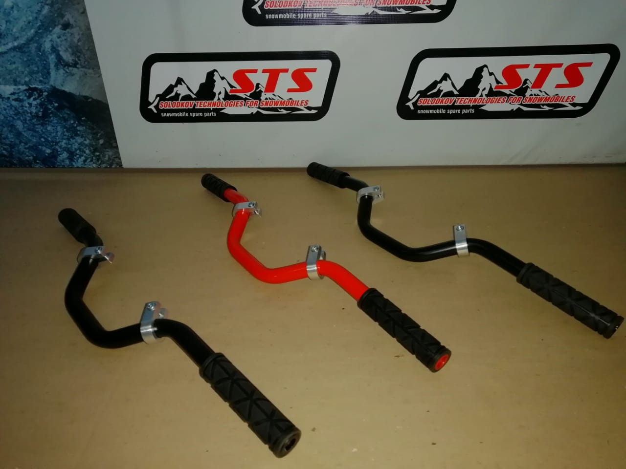 Новинка! Узкий и низкий руль для снегохода Polaris! артикул STSРС001