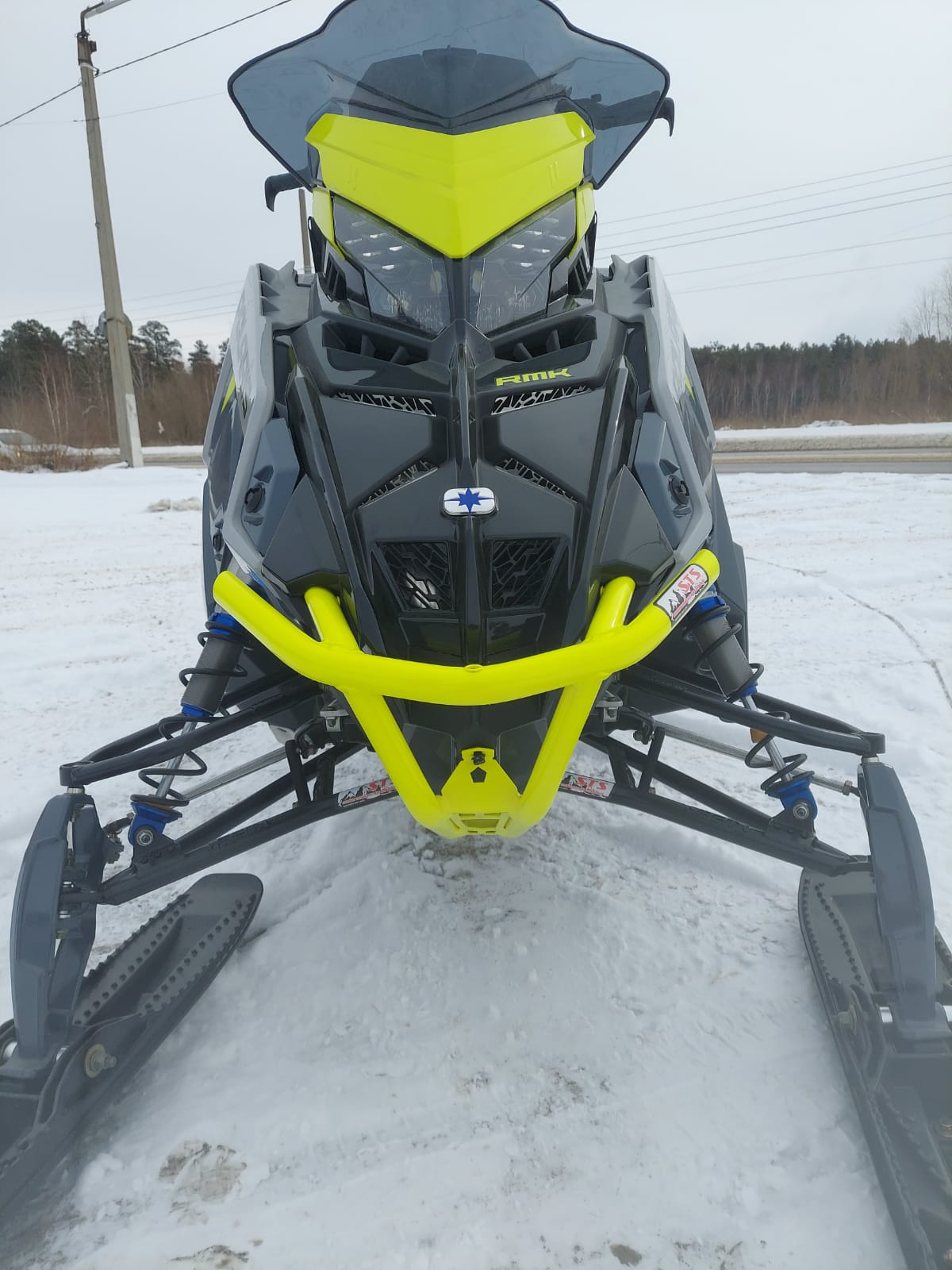 Новинка! Матрикс передний усиленный  бампер. артикул STSПБп026