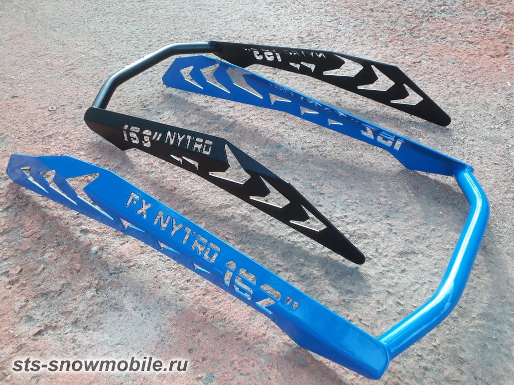 Задний бампер для снегохода Yamaha Nytro МТХ артикул STSЗБя019