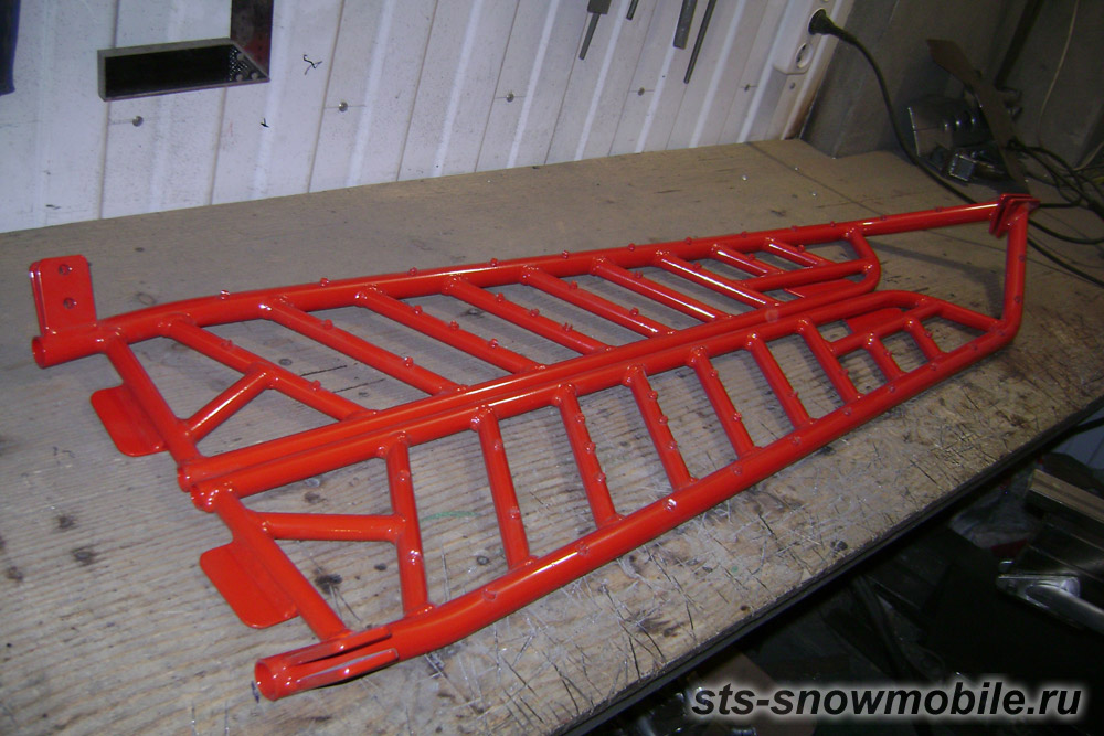 Подножки для снегохода Polaris RMK 144
